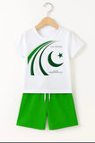 Happy Independence Day T-Shirt & Short Set (2pcs)