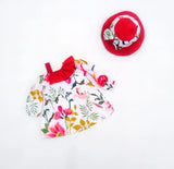 Cotton Frock With A Hat