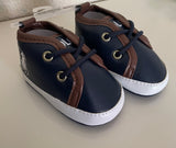 PU Leather Crawl Crib Shoes