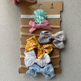 Assorted Baby Soft Nylon Headband Set