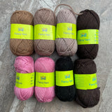 Mix Imported Yarn Ball Discounted Bundles KingCole Nako Alize Woolly