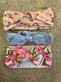 Big Bow Headband Set (Pack of 3)