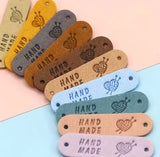 Handmade Leather Tag - 100pc