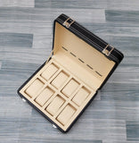 Premium Watch and Pen Storage Box (8 Slots) - CREAM