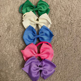 Baby Big Bow Headband Set (5pcs)