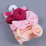 Baby Fabric Headband Set Handemade Headwrap