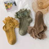 Pre-Order Cotton Lace Princess Socks 5 pairs