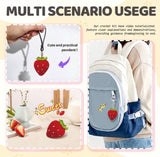 Strawberry Crochet Kit for Beginners - All-in-One Complete Crochet Set with Yarn, Hook, Pattern & Video Tutorial