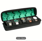 Hard-Shell Watch Travel Case - 5 Slot