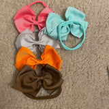 Big Bow Baby Headband Set (10pcs)