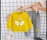 Cartoon Sweatshirt & Trouser Set (2pcs)