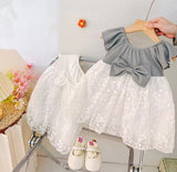 Bow Lace Princess Frock