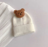 Cartoon Baby Bear Winter Cap Newborn Infant