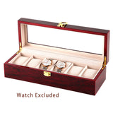 Luxury Wooden Watch Storage Box (Imported) - 6 Slot