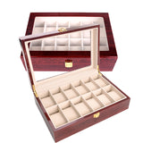 Luxury Wooden Watch Storage Box (Imported) - 12 Slot