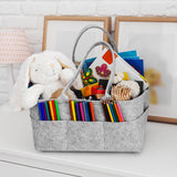 Felt Baby Diaper Storage Bag Portable Childcare Felt Diaper Storage Bag