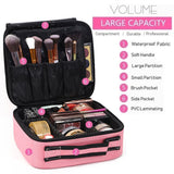 PU Leather Cosmetic Organizer Storage Box