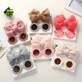 2 Pcs/Set Baby Sunglasses Hairband Set Flower Shape