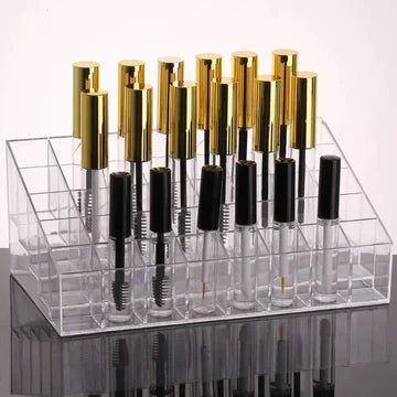 40 Grid Lipstick Box Acrylic Makeup Organizer Storage Box  Nail Polish Storage