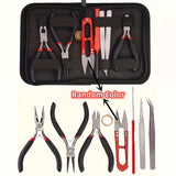 8pcs DIY Jewelry Making Kit with Pliers, Scissors, Tweezers & Jump Ring Opener