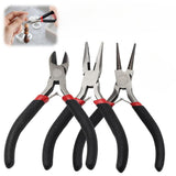 3pcs Jewellery Pliers Chain Nose and Round Pliers, Multifunctional Small Pliers Jewellery Making