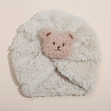 PRE-ORDER - Autumn And Winter Children's Hat Bear Cartoon Baby Pullover Hat