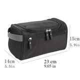 Large Capacity Travel Toiletry Bag for Men & Women Durable Fabric