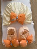 Bow Cap With Booties