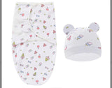 Swaddle Sleeping Bag With Matching Cap