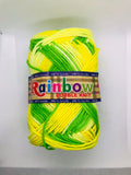 Rainbow Multicolor Double Knit Yarn - Pack of 5 Balls