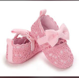 Crochet Bow Shoes