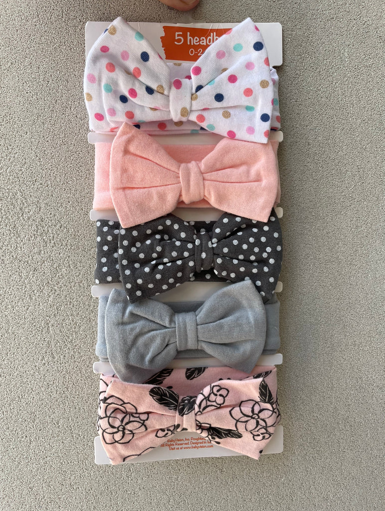 Hudson Baby Fabric Headband Set