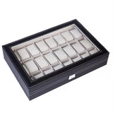 PU Leather Watch Storage Box (24 Slots) [SALE]
