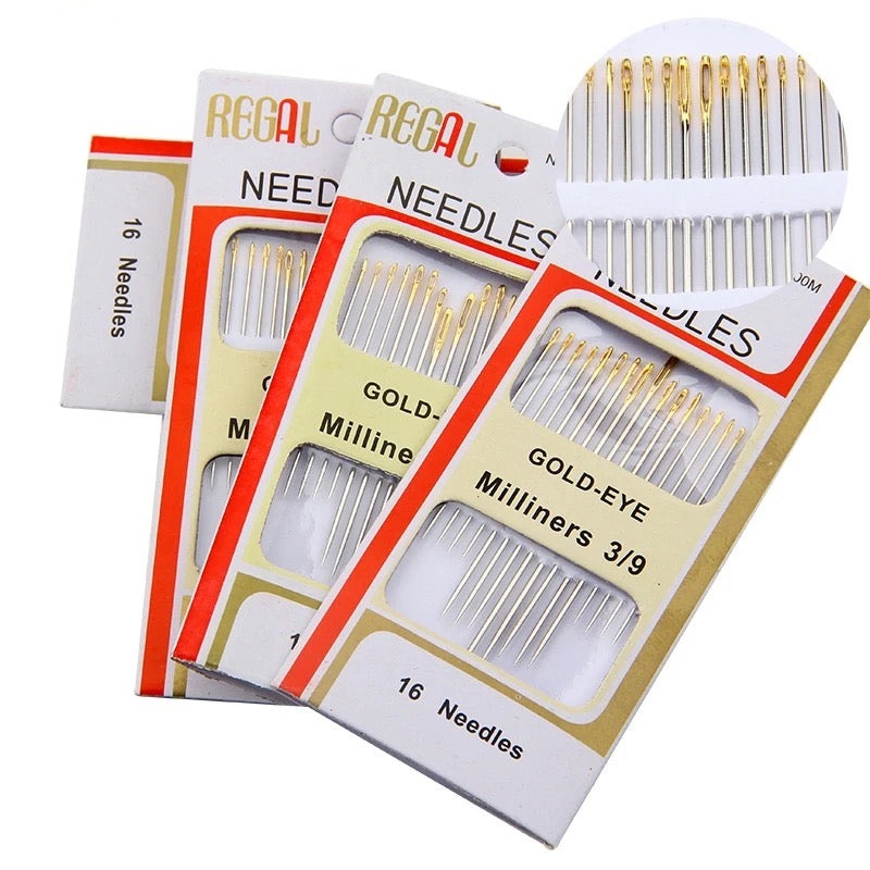 Regal Hand Sewing Stainless Steel Needles 16 Needles