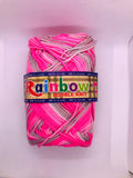 Rainbow Multicolor Double Knit Yarn - Pack of 5 Balls