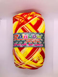 Rainbow Multicolor Crystal Yarn - Pack of 5