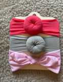 Rabbit Round Headband Set (3pcs)