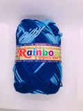 Rainbow Multicolor Double Knit Yarn - Pack of 5 Balls