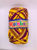 Rainbow Multicolor Double Knit Yarn - Pack of 5 Balls