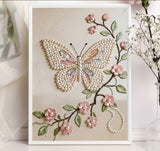 Butterfly & Blossom 5D Pearl Painting Kit