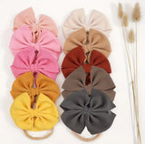 Baby Bow Headband Set (10pcs)