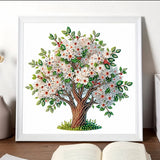 Flower and Fruit Tree of Life Diamond Painting Kit 30x30cm