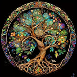 DIY Full Drill 5D Diamond Painting Tree of Life Mosaic Art Kit