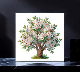Flower and Fruit Tree of Life Diamond Painting Kit 30x30cm
