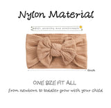 Baby Cable Knit Style Soft Fabric Headband Set