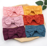 Baby Cable Knit Style Soft Fabric Headband Set