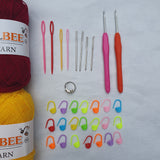 WoolBee Basic Beginner Crochet Kit