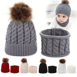 Baby Single Pompom with Neckroll Set