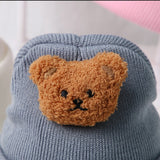 Cartoon Baby Bear Winter Cap Newborn Infant