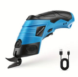Electric Scissors, Multi-Purpose Handheld Fabric Cutter, Precision 400RPM